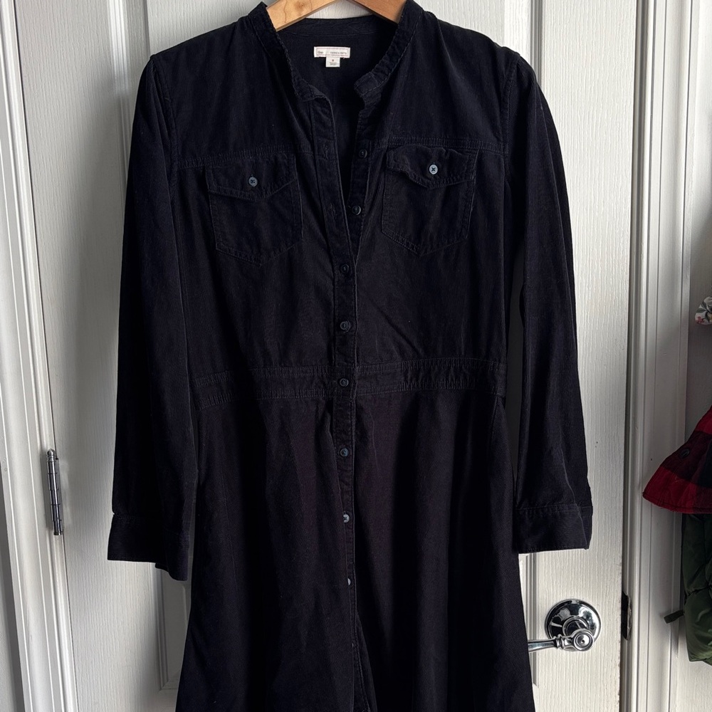 GAP Black Midi Dress